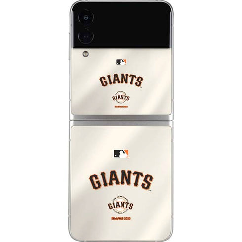 MLB San Francisco Giants Home Jersey Galaxy Z Flip3 5G Skin