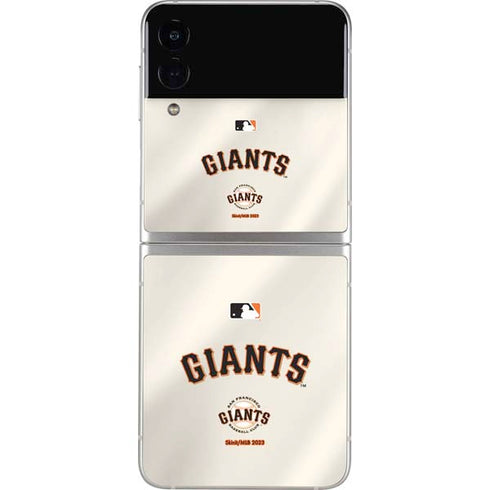 MLB San Francisco Giants Home Jersey Galaxy Z Flip4 5G Skin