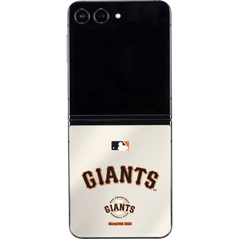 MLB San Francisco Giants Home Jersey Galaxy Z Flip5 5G Skin