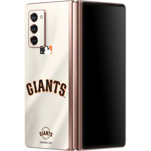 MLB San Francisco Giants Home Jersey Galaxy Z Fold2 5G Skin