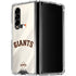 MLB San Francisco Giants Home Jersey Galaxy Z Fold4 5G Clear Case