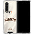MLB San Francisco Giants Home Jersey Galaxy Z Fold4 5G Clear Case