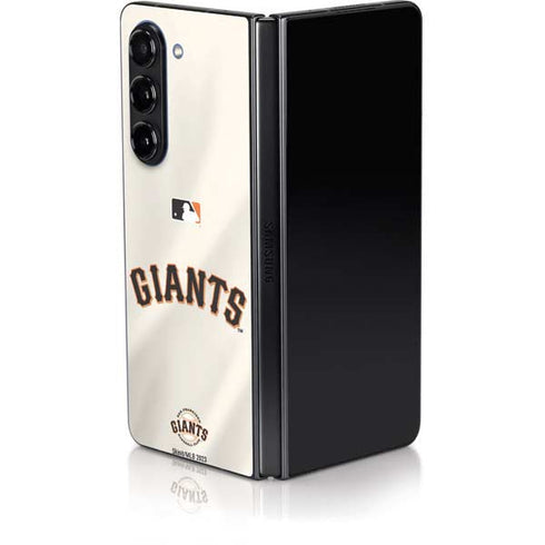 MLB San Francisco Giants Home Jersey Galaxy Z Fold5 5G Skin