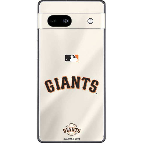 MLB San Francisco Giants Home Jersey Google Pixel 7a Skin