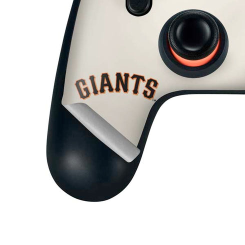 MLB San Francisco Giants Home Jersey Google Stadia Controller Skin