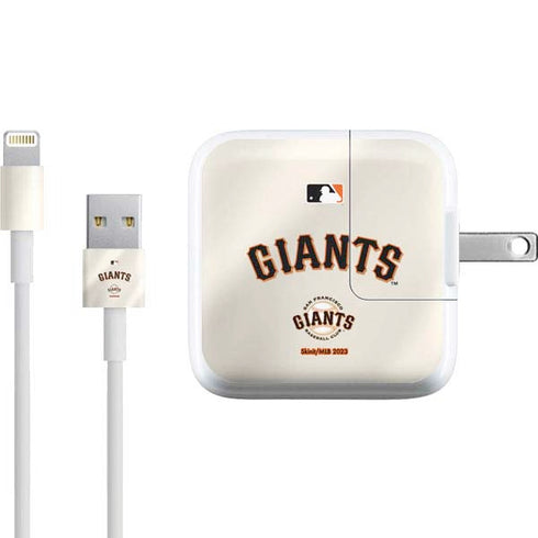 MLB San Francisco Giants Home Jersey iPad Charger (10W USB) Skin