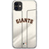 MLB San Francisco Giants Home Jersey iPhone 11 Clear Case
