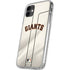 MLB San Francisco Giants Home Jersey iPhone 11 Clear Case