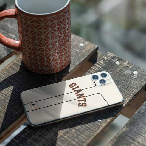 MLB San Francisco Giants Home Jersey iPhone 11 Pro Max Skin