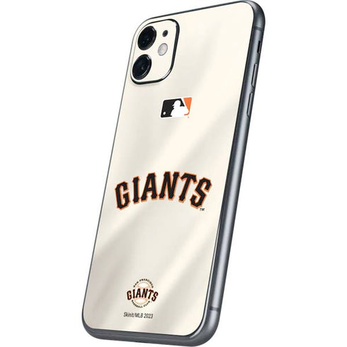 MLB San Francisco Giants Home Jersey iPhone 11 Skin