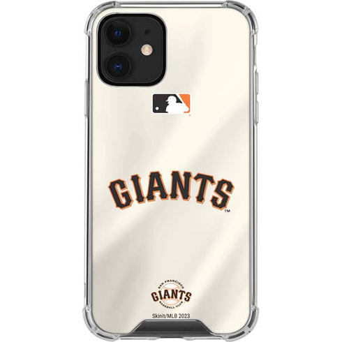 MLB San Francisco Giants Home Jersey iPhone 12 Clear Case