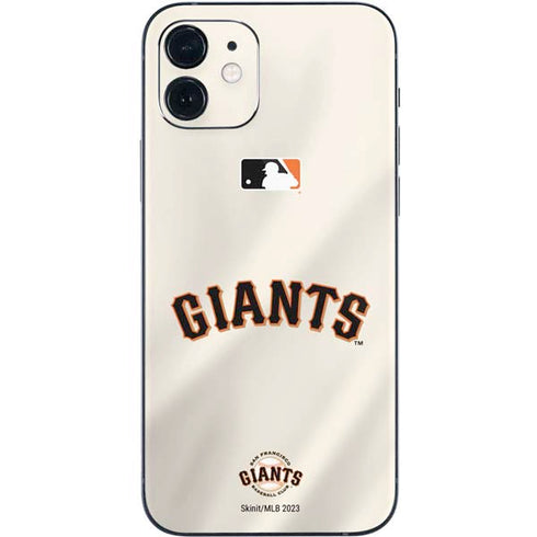 MLB San Francisco Giants Home Jersey iPhone 12 Mini Skin