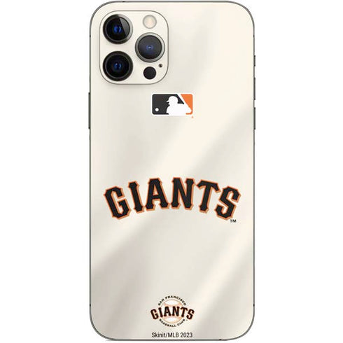 MLB San Francisco Giants Home Jersey iPhone 12 Pro Skin