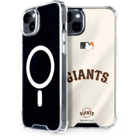 MLB San Francisco Giants Home Jersey iPhone 15 Plus MagSafe Case