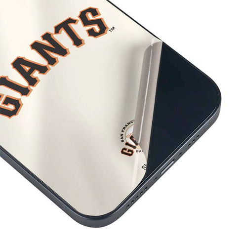 MLB San Francisco Giants Home Jersey iPhone 14 Plus Skin