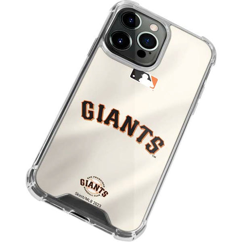 MLB San Francisco Giants Home Jersey iPhone 15 Pro Clear Case