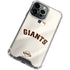MLB San Francisco Giants Home Jersey iPhone 14 Pro Clear Case