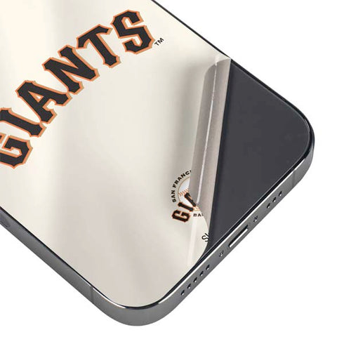 MLB San Francisco Giants Home Jersey iPhone 14 Pro Skin