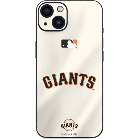MLB San Francisco Giants Home Jersey iPhone 14 Skin