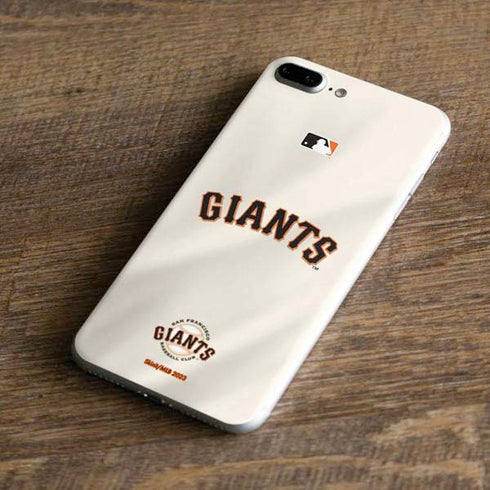 MLB San Francisco Giants Home Jersey iPhone 8 Plus Skin