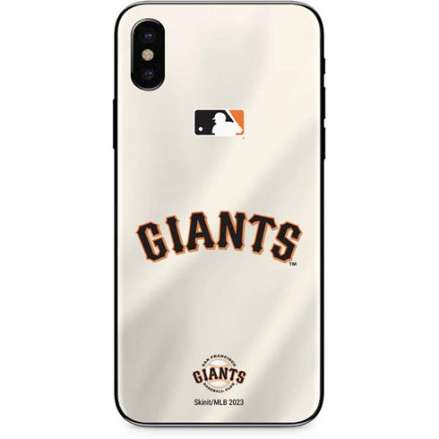 MLB San Francisco Giants Home Jersey iPhone XS Max Skin