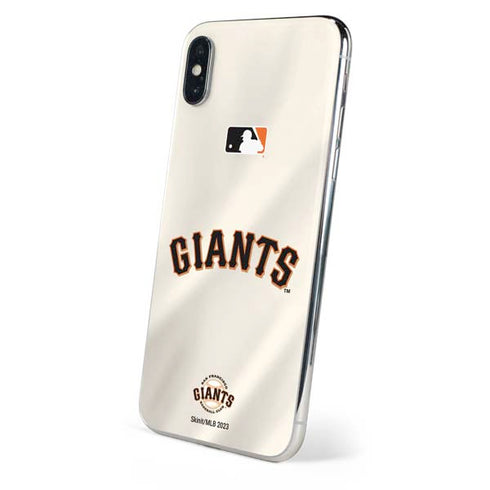 MLB San Francisco Giants Home Jersey iPhone XS Skin