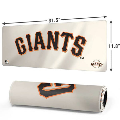 MLB San Francisco Giants Home Jersey Gaming Mouse Pad