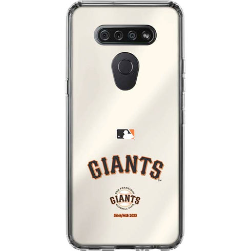 MLB San Francisco Giants Home Jersey LG K51/Q51 Clear Case