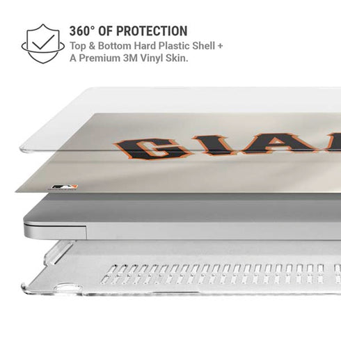 MLB San Francisco Giants Home Jersey MacBook Pro 16in (2019-20) Case plus Skin