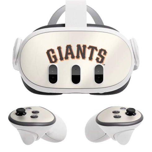 MLB San Francisco Giants Home Jersey Meta Quest 3 Skin