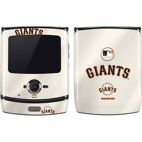 MLB San Francisco Giants Home Jersey Motorola RAZR Skin