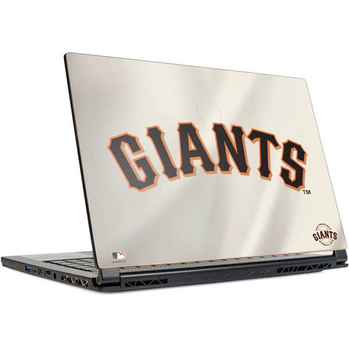 MLB San Francisco Giants Home Jersey MSI GS65 Stealth Laptop Skin