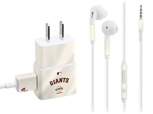 MLB San Francisco Giants Home Jersey Phone Charger Skin
