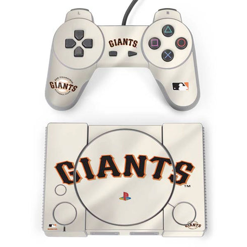 MLB San Francisco Giants Home Jersey PlayStation Classic Bundle Skin