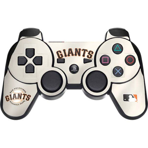 MLB San Francisco Giants Home Jersey PS3 Dual Shock wireless controller Skin