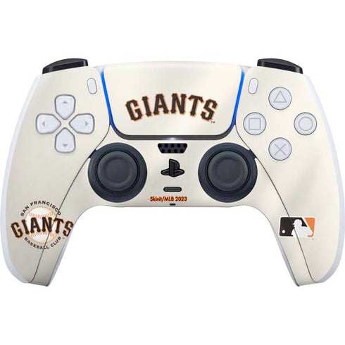 MLB San Francisco Giants Home Jersey PS5 Controller Skin