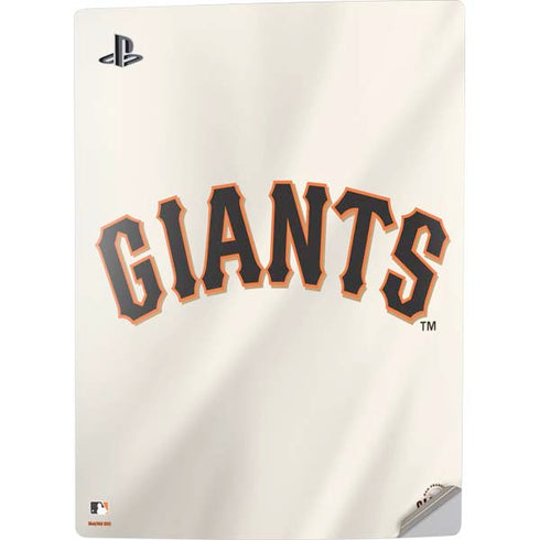 MLB San Francisco Giants Home Jersey PS5 Digital Edition Console Skin
