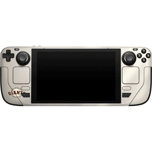 MLB San Francisco Giants Home Jersey Steam Deck Handheld Gaming Computer Skin