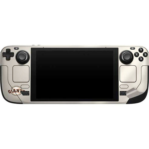 MLB San Francisco Giants Home Jersey Steam Deck Handheld Gaming Computer Skin