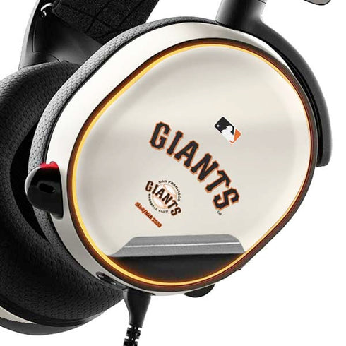 MLB San Francisco Giants Home Jersey SteelSeries Arctis 3 Skin