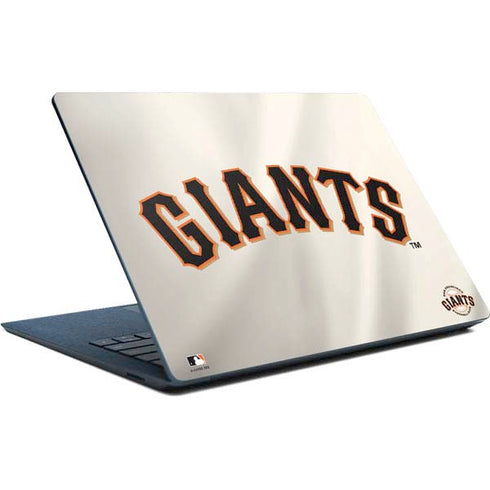 MLB San Francisco Giants Home Jersey Surface Laptop Skin