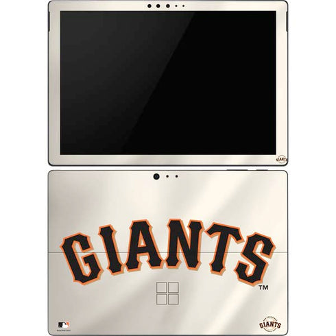 MLB San Francisco Giants Home Jersey Surface Pro 6 Skin