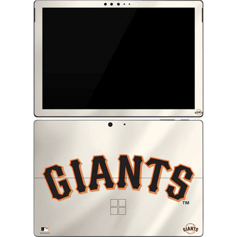 MLB San Francisco Giants Home Jersey Surface Pro 7 Skin