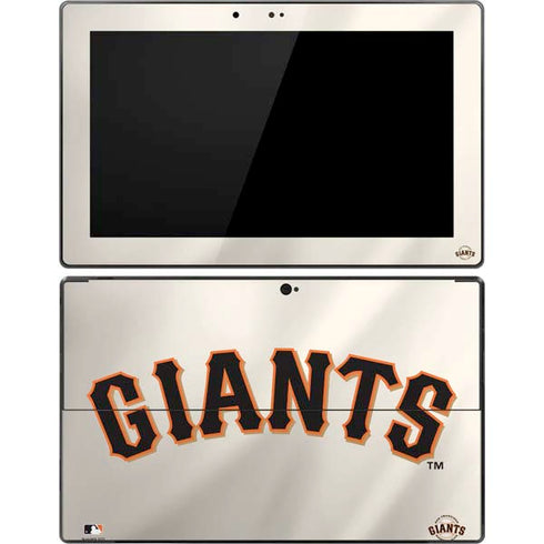 MLB San Francisco Giants Home Jersey Surface Pro Tablet Skin