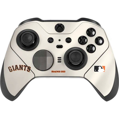 MLB San Francisco Giants Home Jersey Xbox Elite Wireless Controller Series 2 Skin