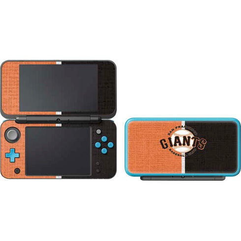 MLB San Francisco Giants Split Nintendo 2DS XL (2017) Skin