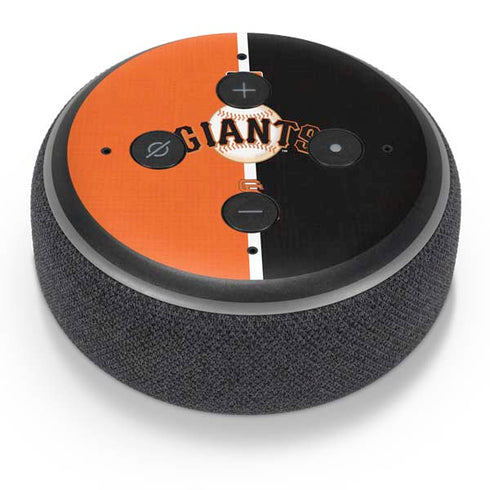 MLB San Francisco Giants Split Amazon Echo Dot Skin