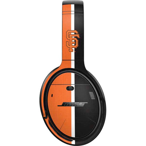 MLB San Francisco Giants Split Bose QuietComfort 35 II Headphones Skin