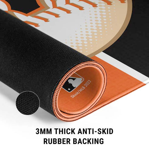 MLB San Francisco Giants Split Gaming Mouse Pad