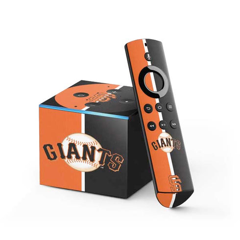 MLB San Francisco Giants Split Fire TV Cube Skin
